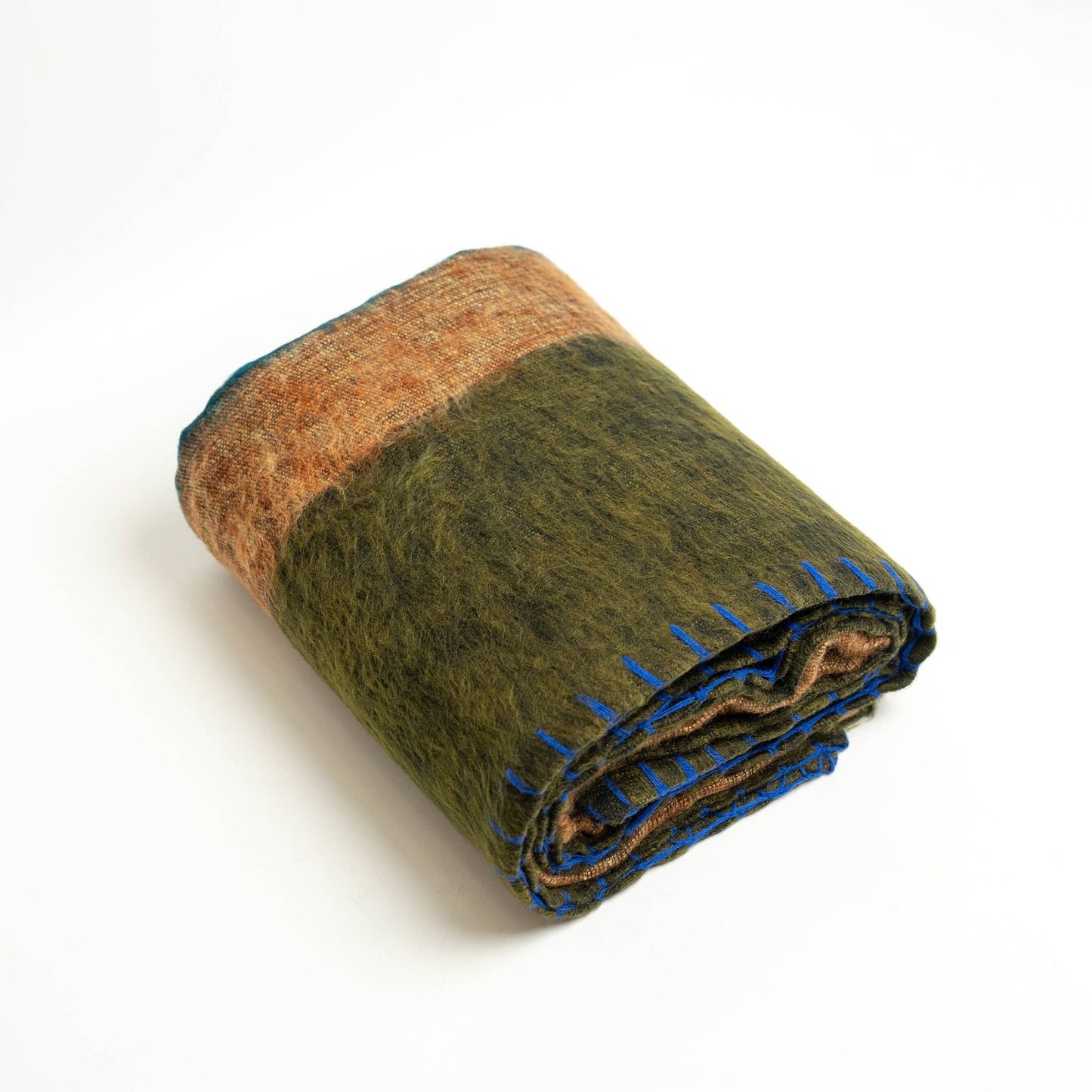 Extra Soft Yak wool Travel Throw Blanket Handmade