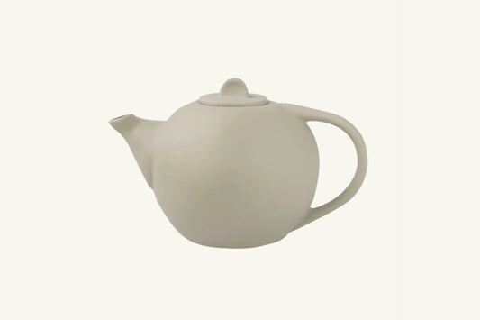 Tam Stoneware Tea Pot, Sterling