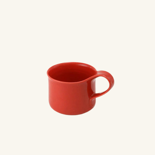 Bee House Ceramic Cafe Mug 6.8 Oz - Tomato