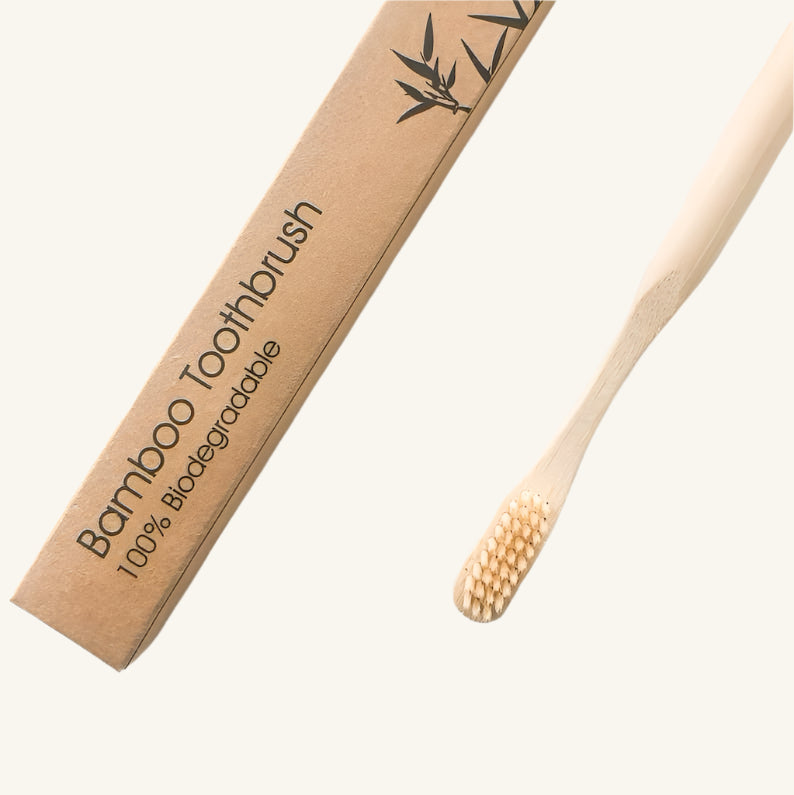 Eco-Friendly Bamboo Toothbrush – 100% Biodegradable
