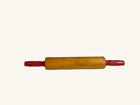 Vintage Red Rolling Pin