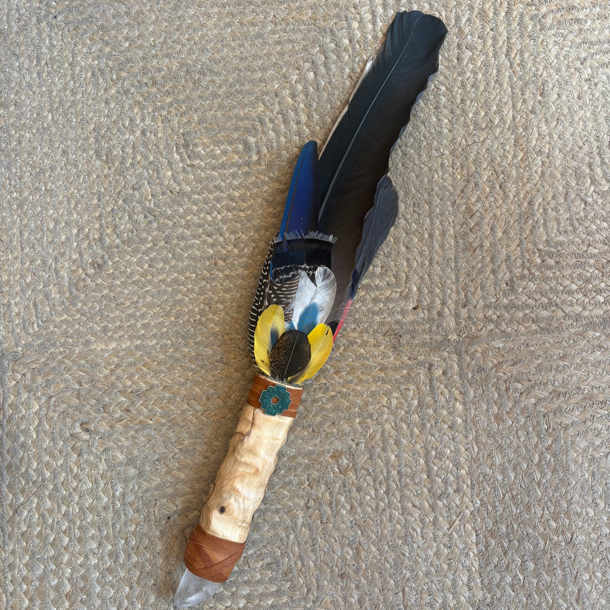 Peruvian Feather Wands