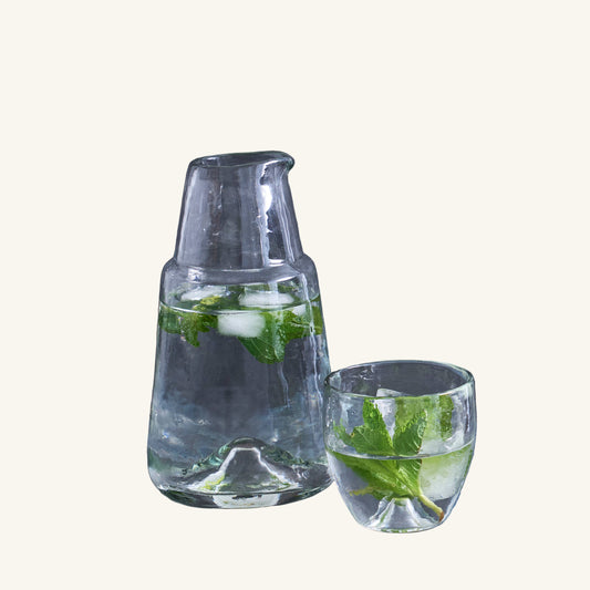 Pebbled Bedside Carafe Set