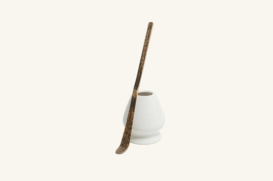 Matcha Spoon Dark Bamboo