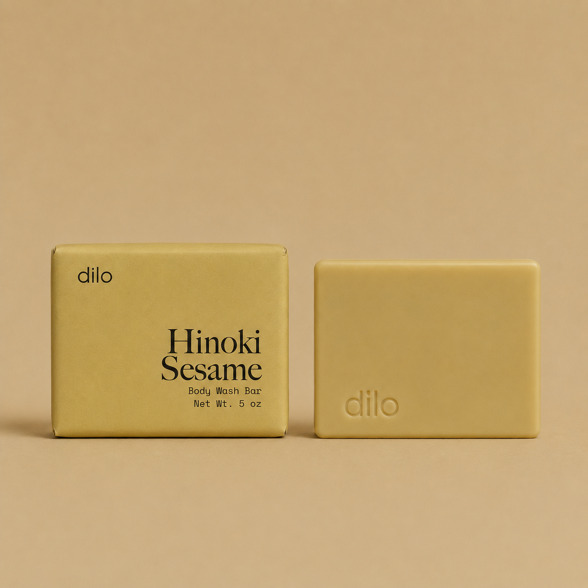 Hinoki Sesame Body Soap Bar