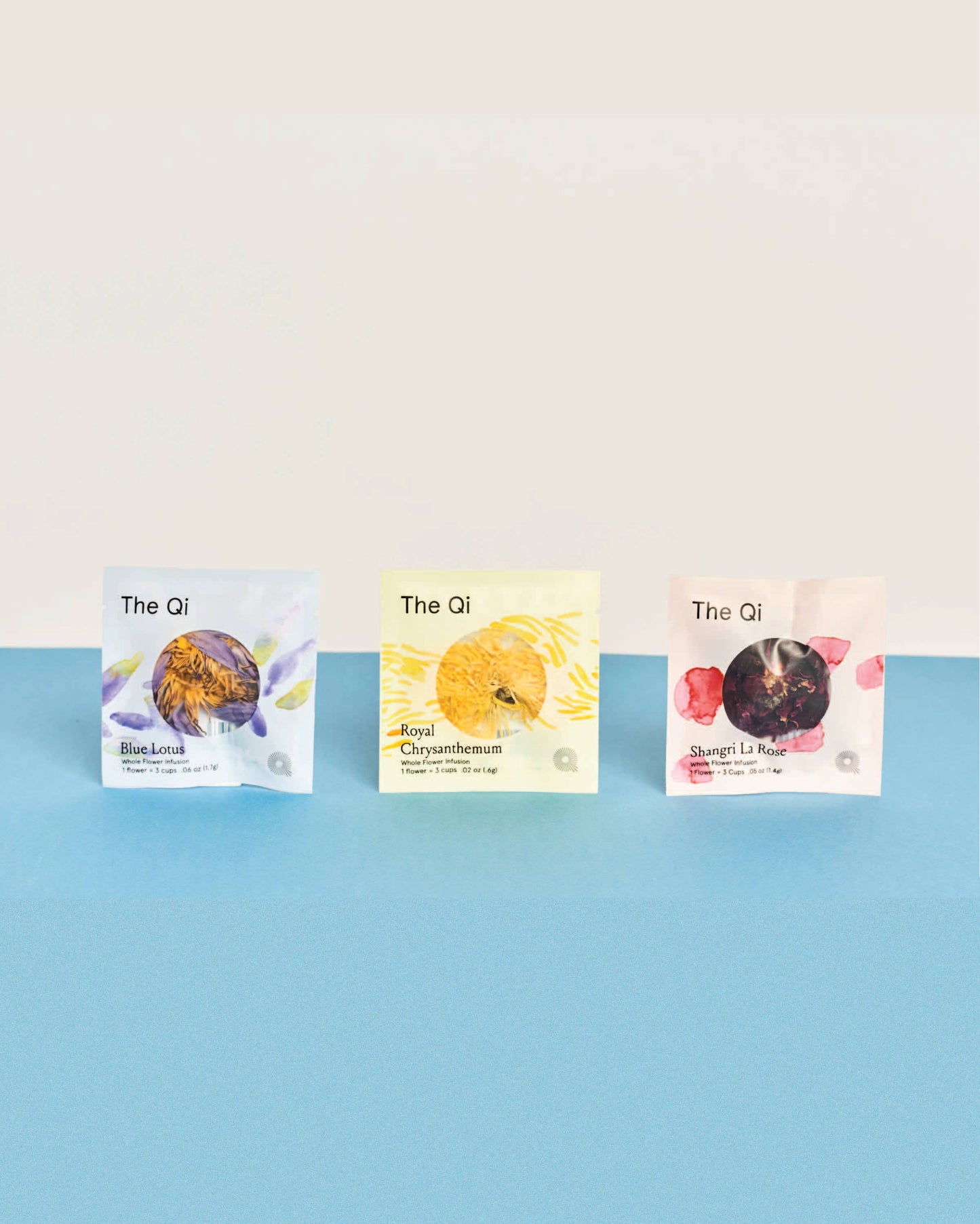 Individually Wrapped Flower teas (herbal tea)