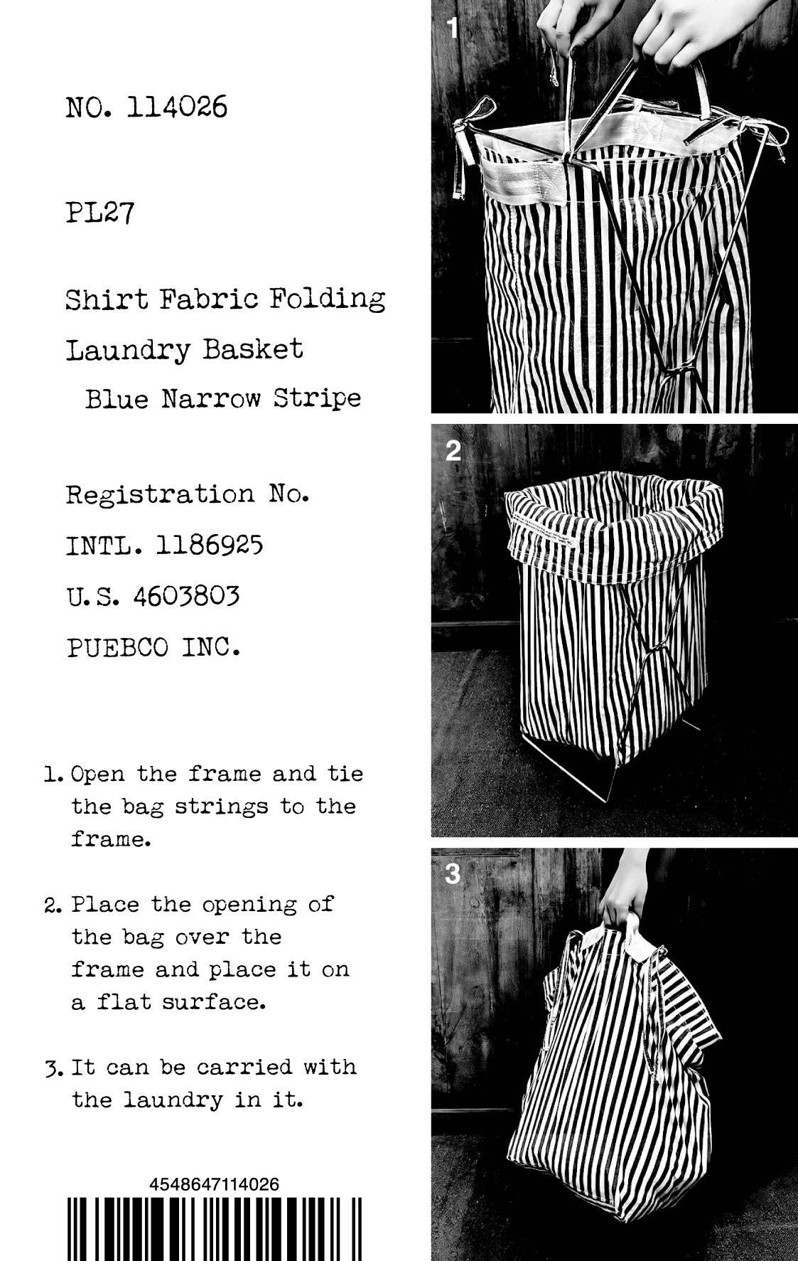 Shirt Fabric Laundry Basket