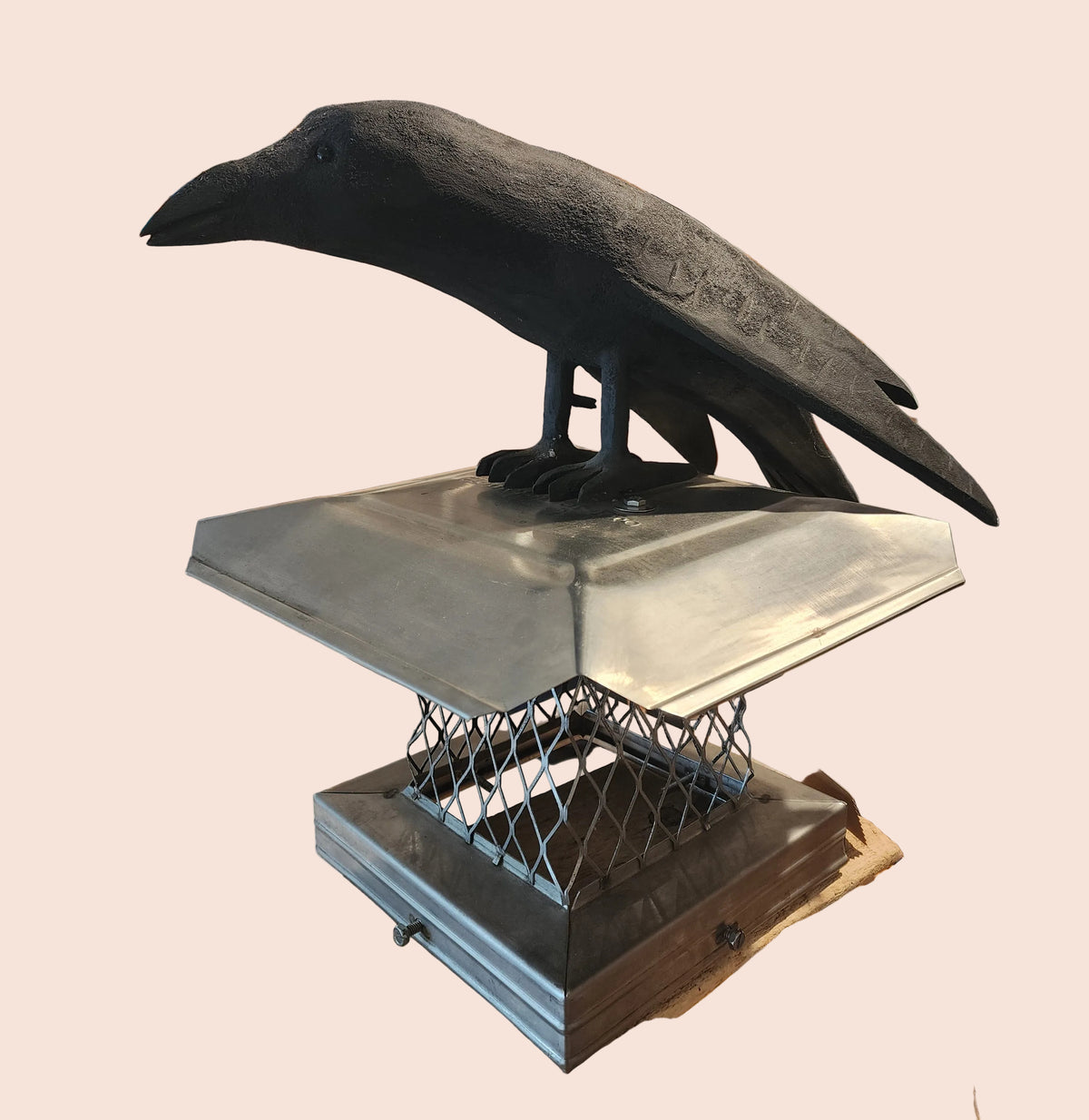 Ron Rodriguez Crow Sculpture