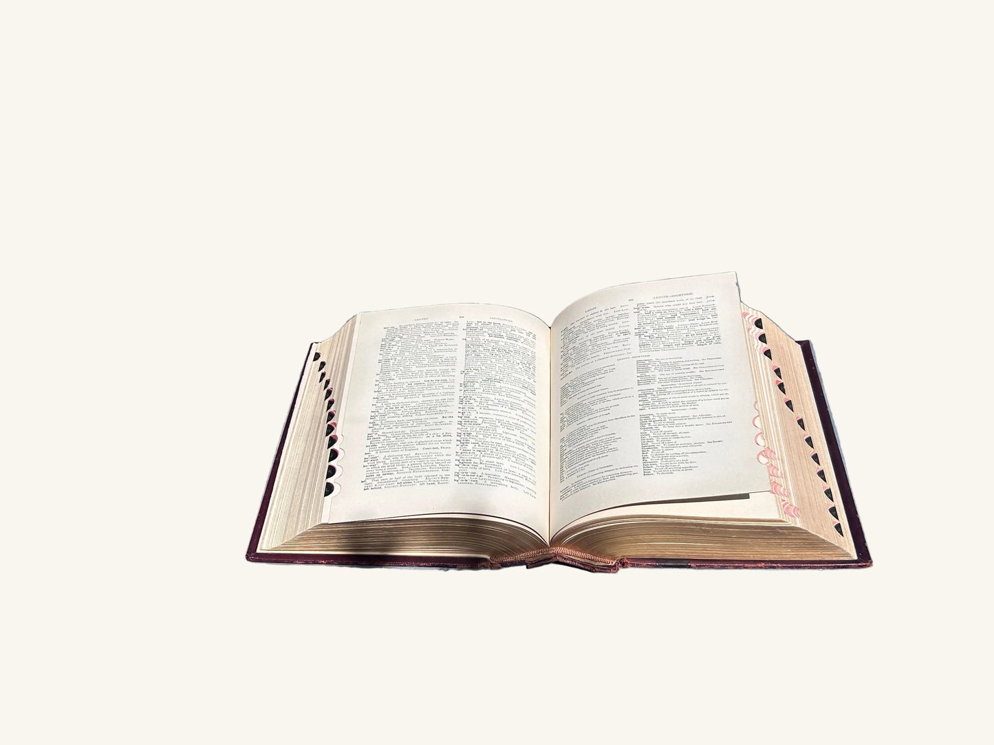 1906 edition of  “A Thesaurus Dictionary of the English Language” by F.A. March