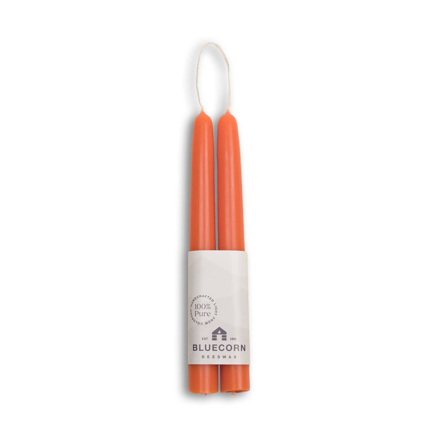 Beeswax Taper Candles – Dripless & Handmade in USA