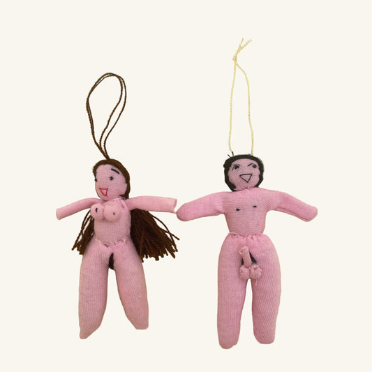 Nude Arpillera Dolls, Peru