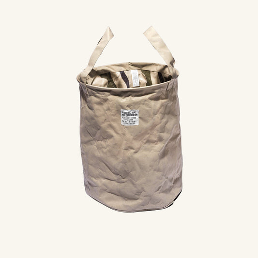 Laminated Fabric Organizer Round/Large Sand