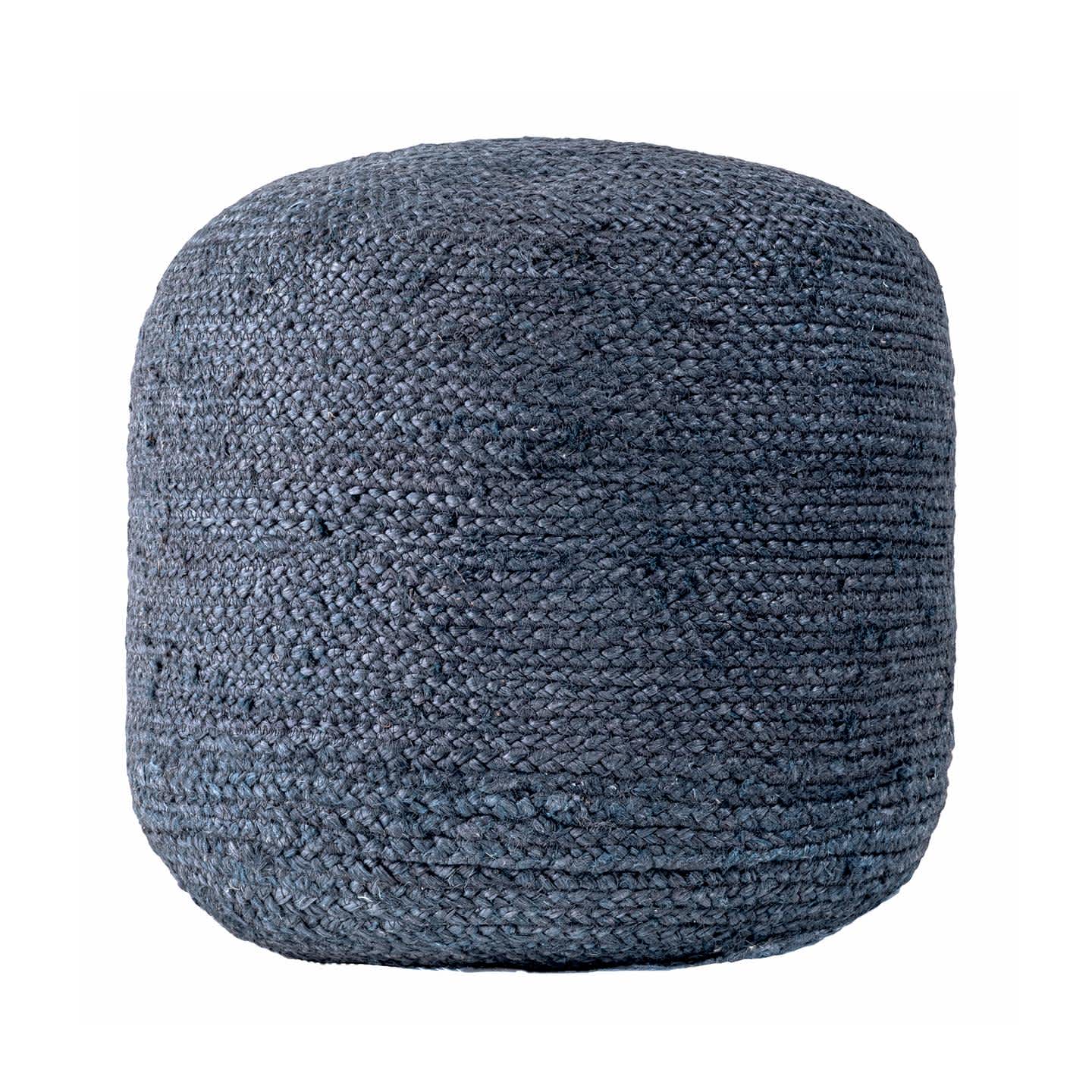 Bristol Braided Jute Filled Ottoman Pouf