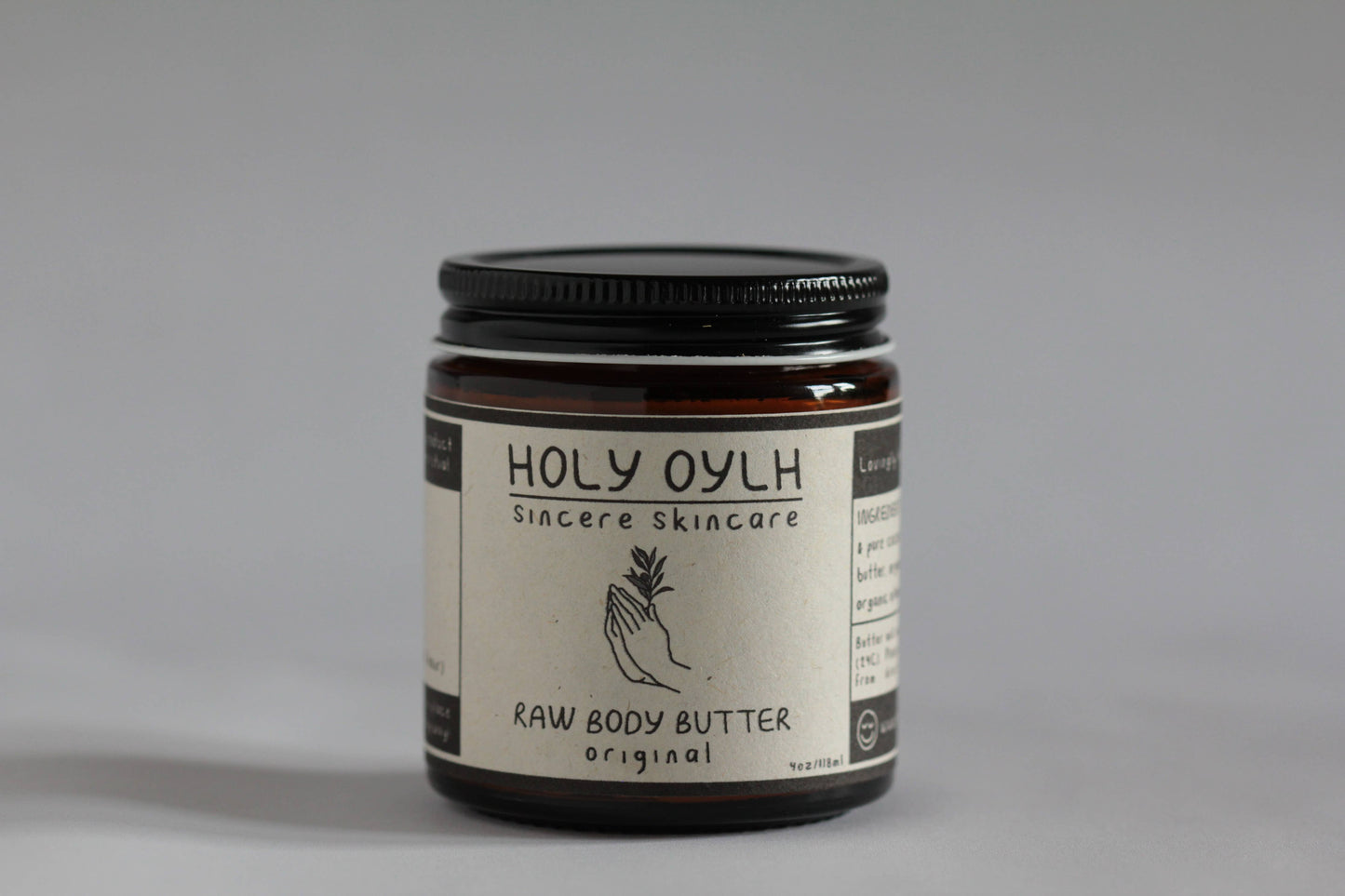Raw Body Butter / Original 4 oz