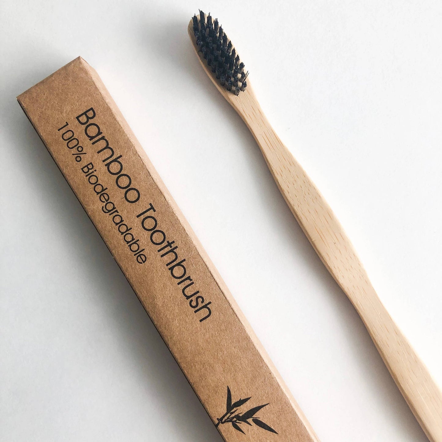 Eco-Friendly Bamboo Toothbrush – 100% Biodegradable