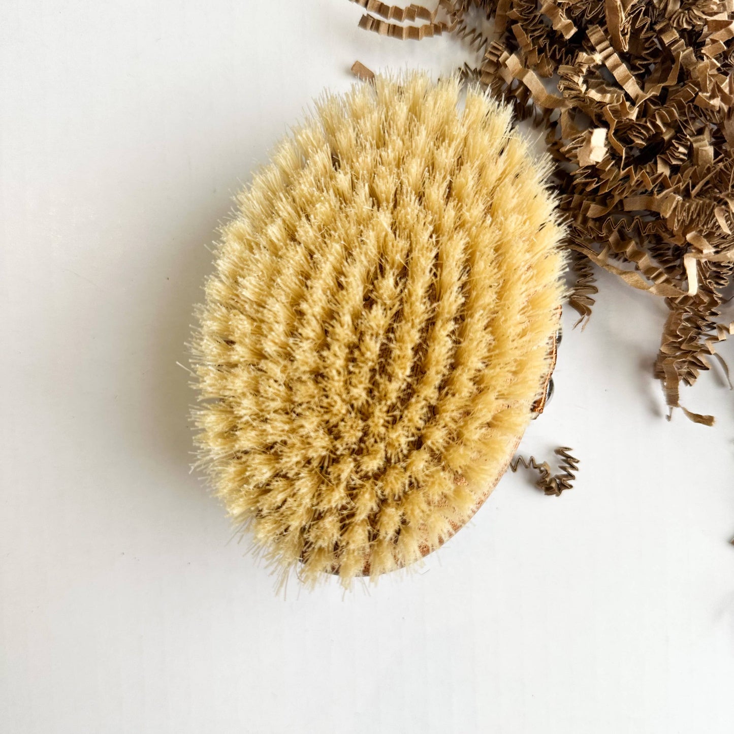 Ebony Wood Body Brush | Natural Boar Bristles