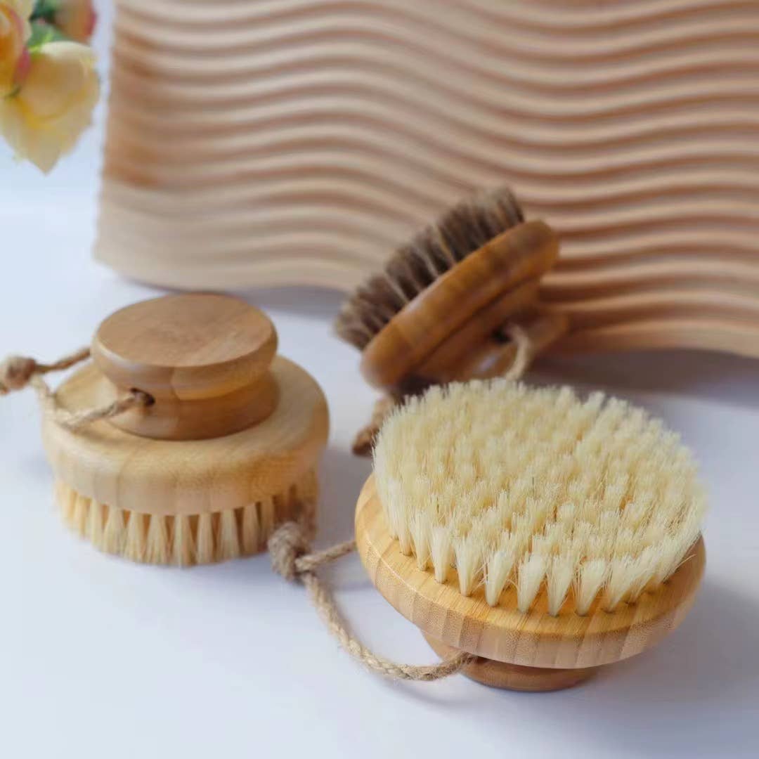 Plastic Free Sisal Bristle Body Brush