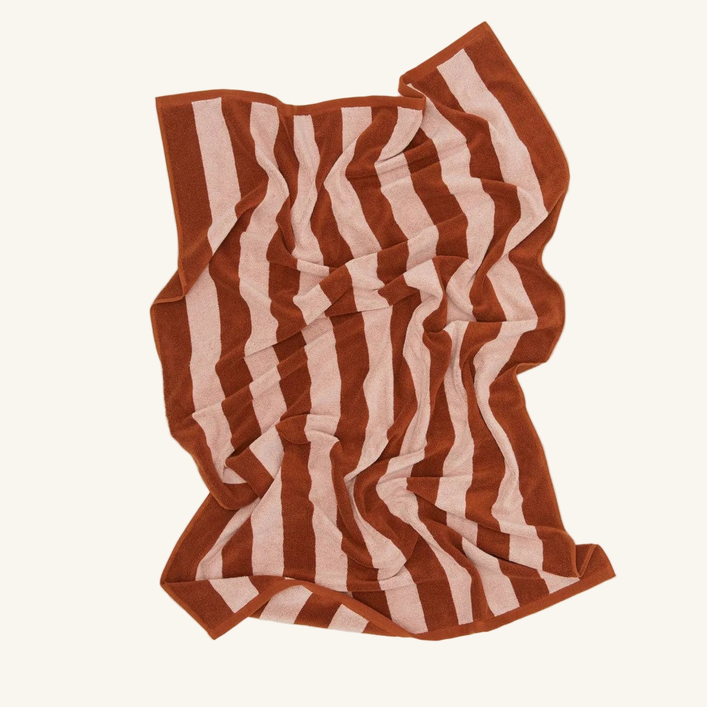 STRIPED WASHCLOTH TOWEL