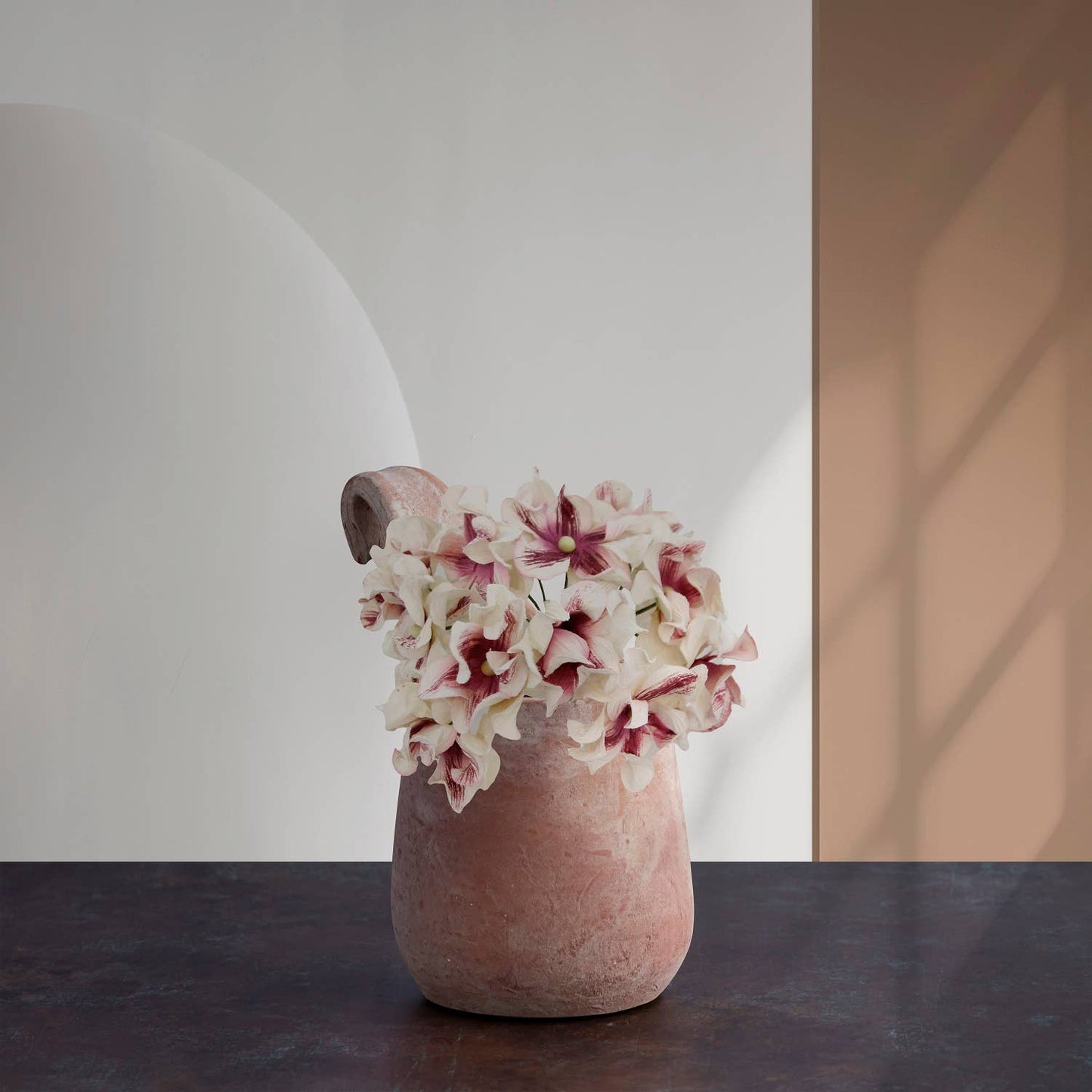 Hooked Terracotta Vase