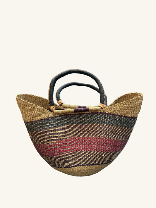 Large African Bolga Basket #7