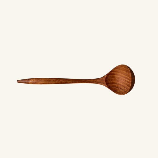 Teak Padma Sauce Ladle