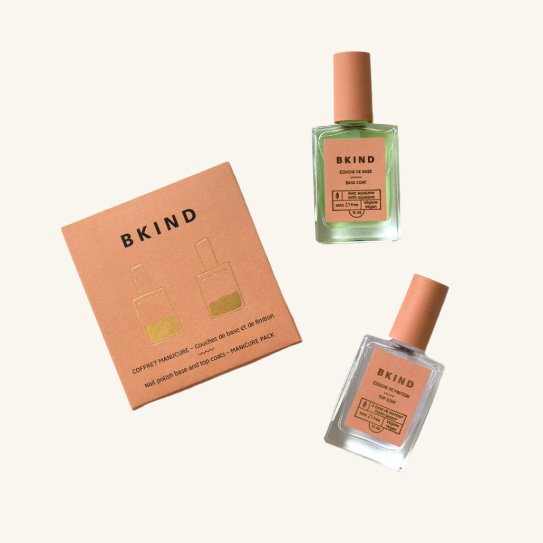 Manicure Pack - Nail Polish Duo - Base and top coats