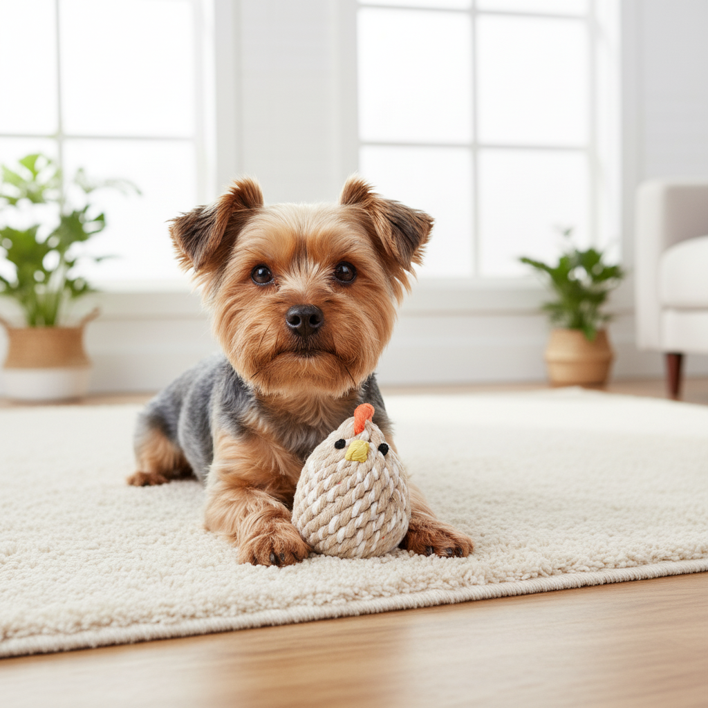 GUGU-The Farm Chicken | Sustainable | Handcrafted | Pet Toys: Mom