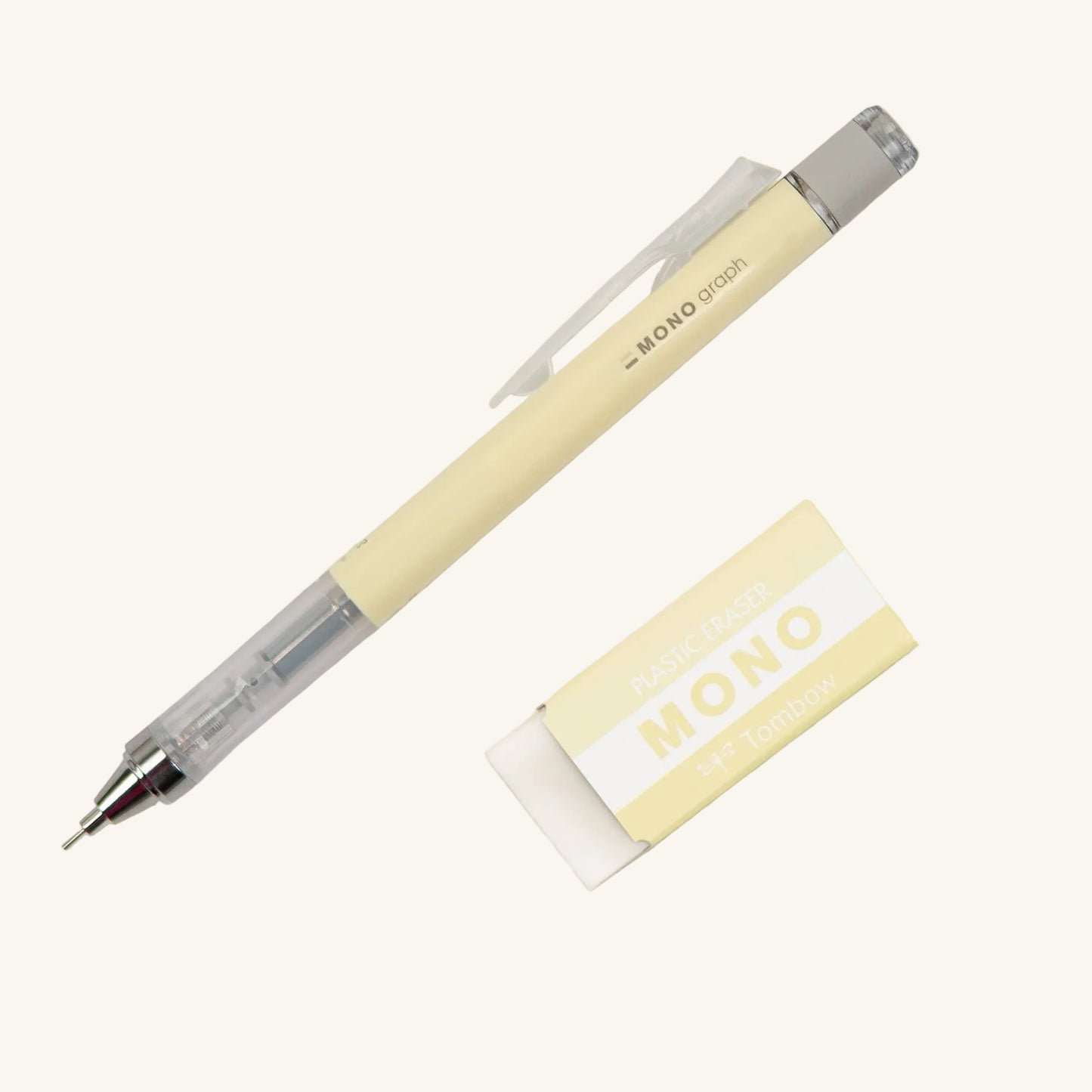 MONO Graph Mechanical Pencil + Eraser Set