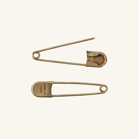 Brass Safety Pin  5in