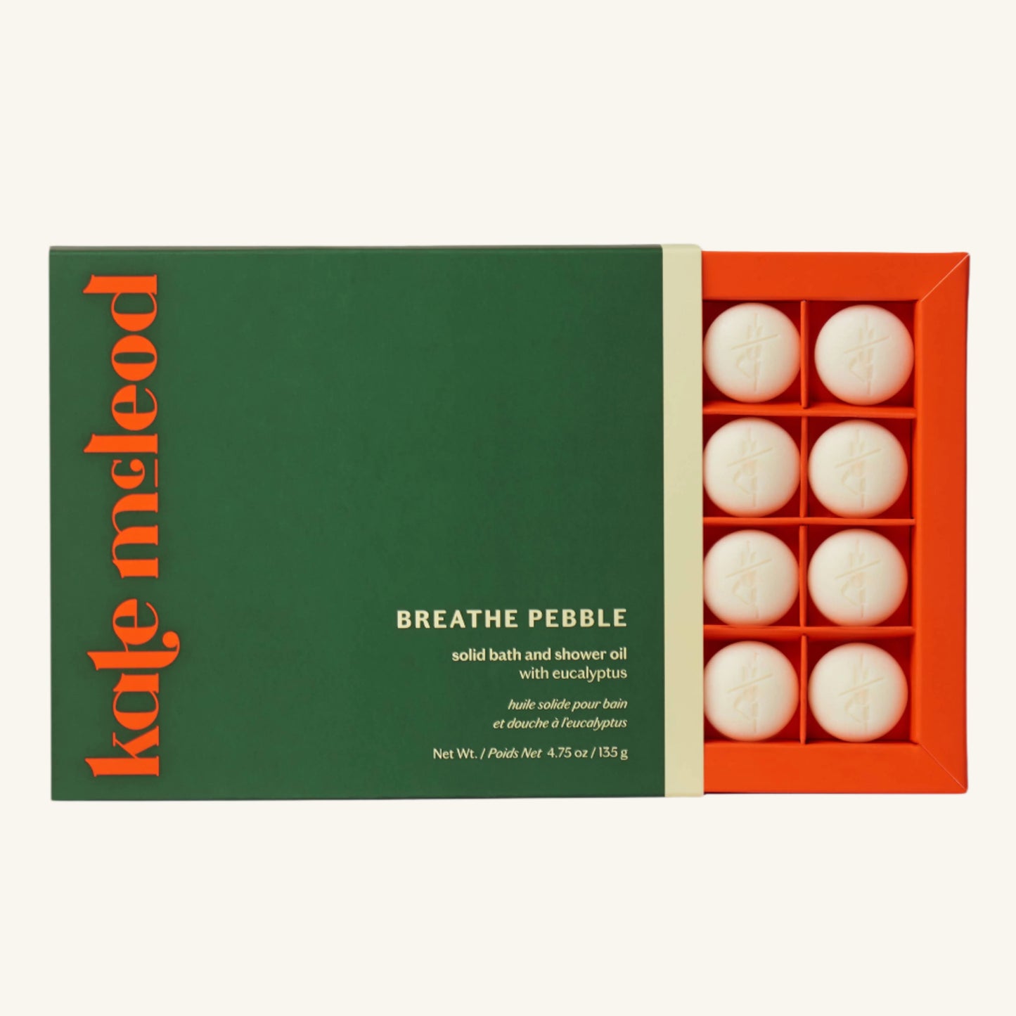 Breathe Pebble | Deep Moisturizing Solid Bath & Shower Oil