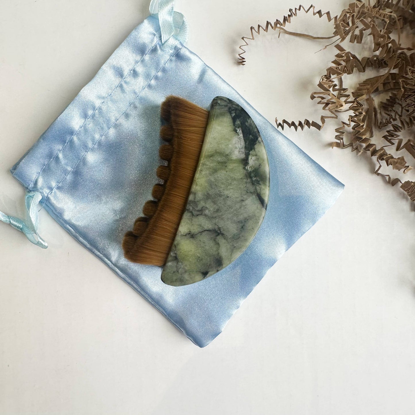 Walnut Lymphatic Brush : Walnut