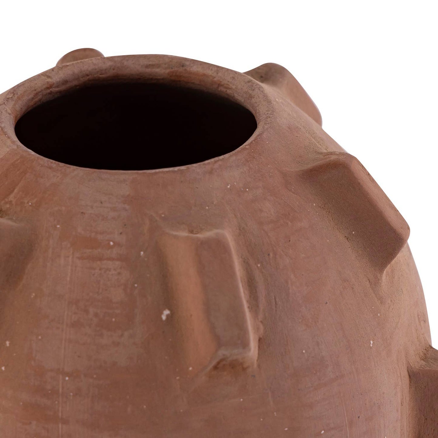 Geo Terracotta Vase