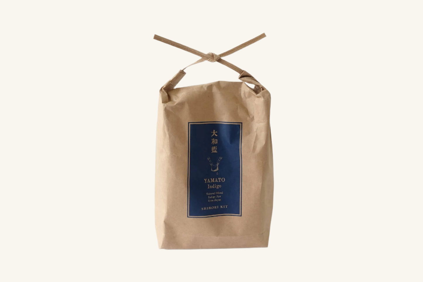 Yamato Indigo Shibori Kit (Bandana + Tenugui)