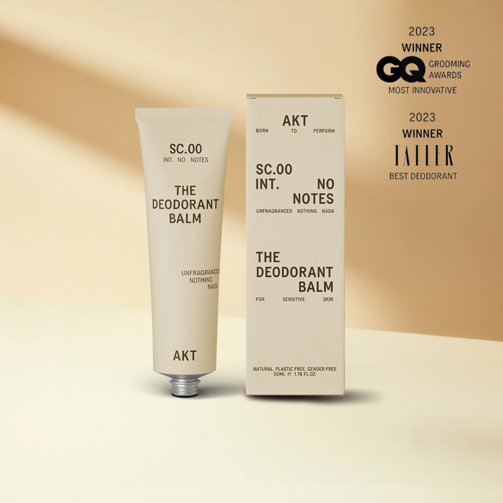 AKT Deodorant Balm SC.00 Fragrance-Free for Sensitive Skin