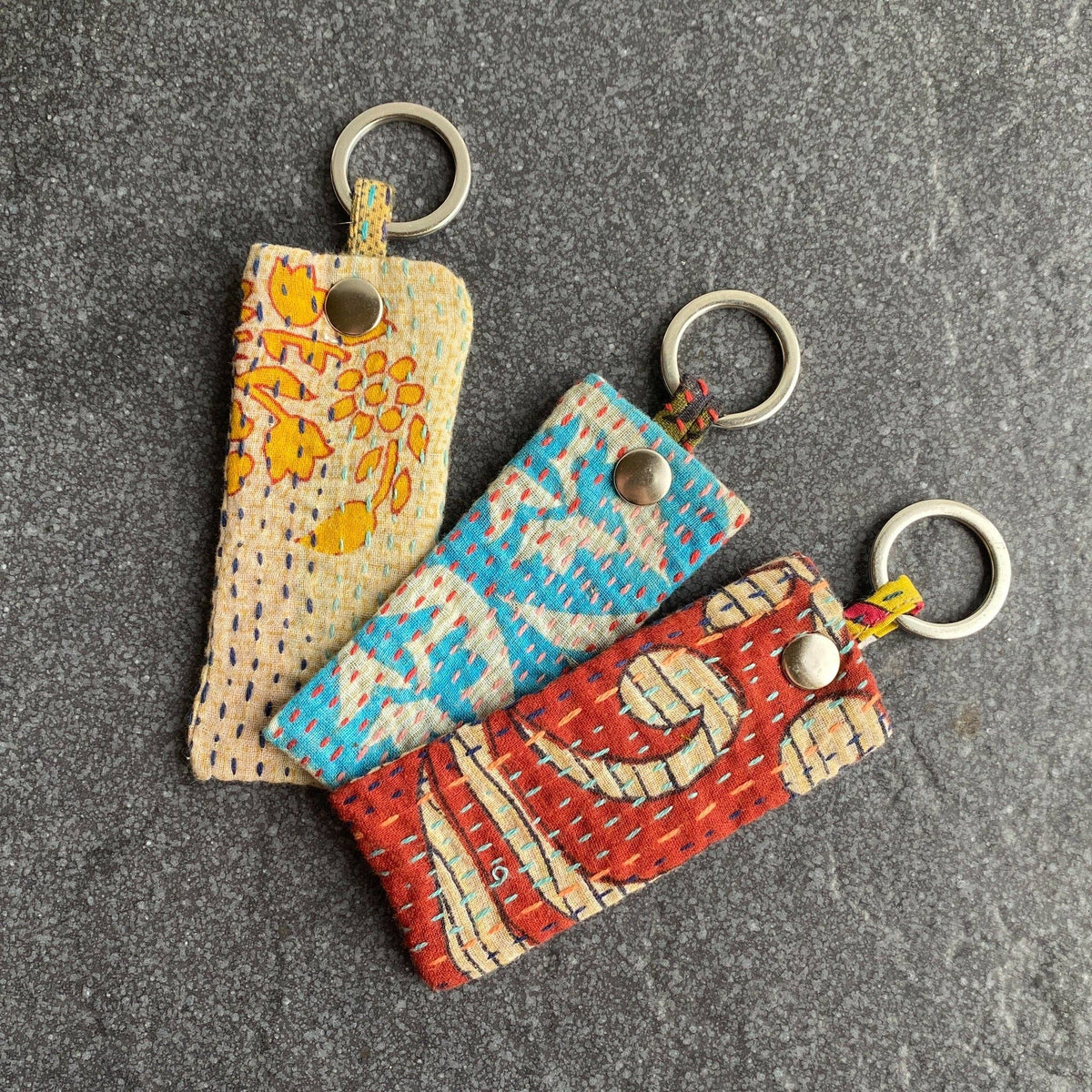 Sari Lip Balm Holder Keychain