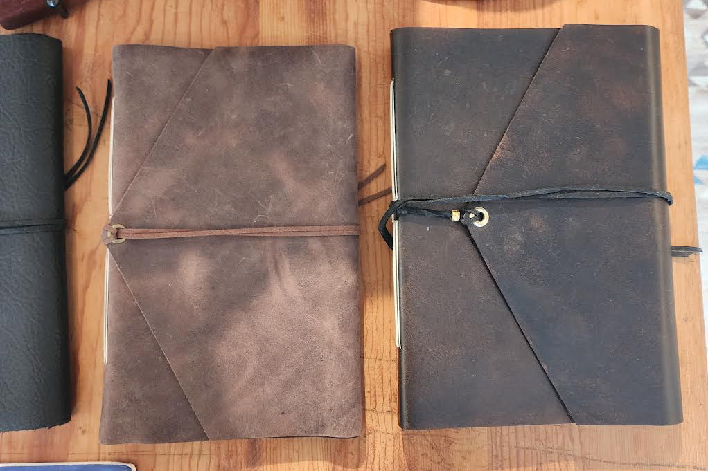 Levell Leather journals