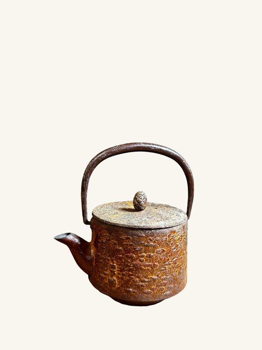 Antique Japanese Iron Teapot
