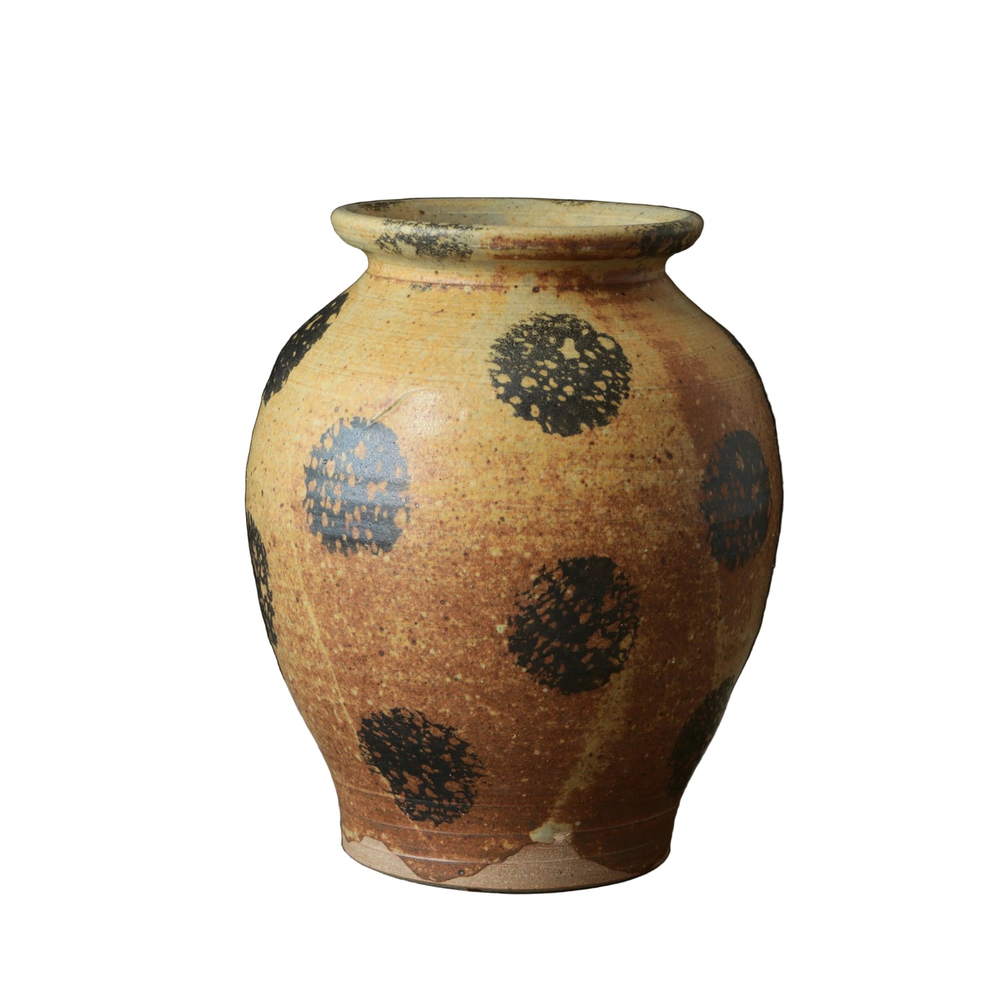 Yellow and Black Vase
