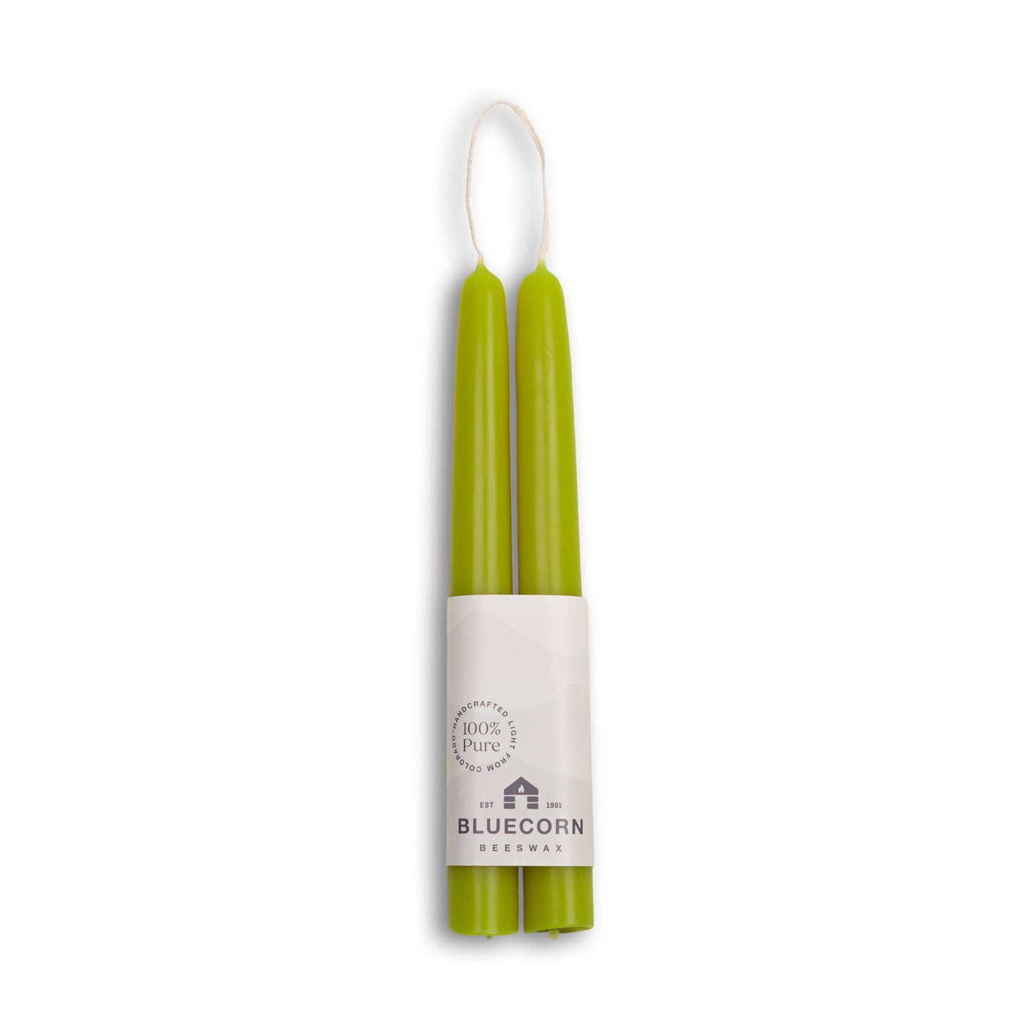 Beeswax Taper Candles – Dripless & Handmade in USA