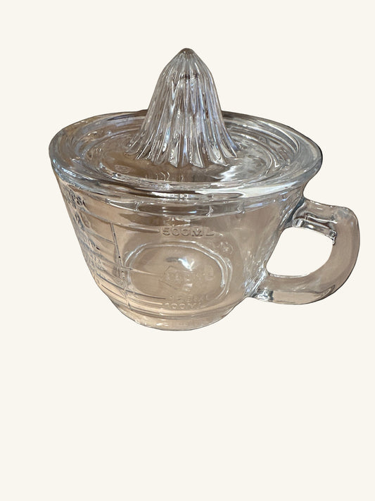 Glass juice squeezeer