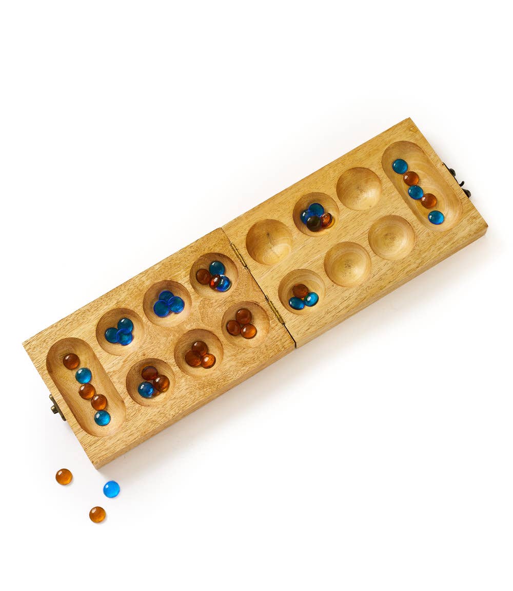 Mancala Wooden Game Set