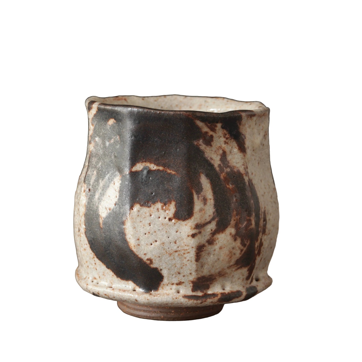 Wild Clay and Glaze Teacup Granite Glaze: Large