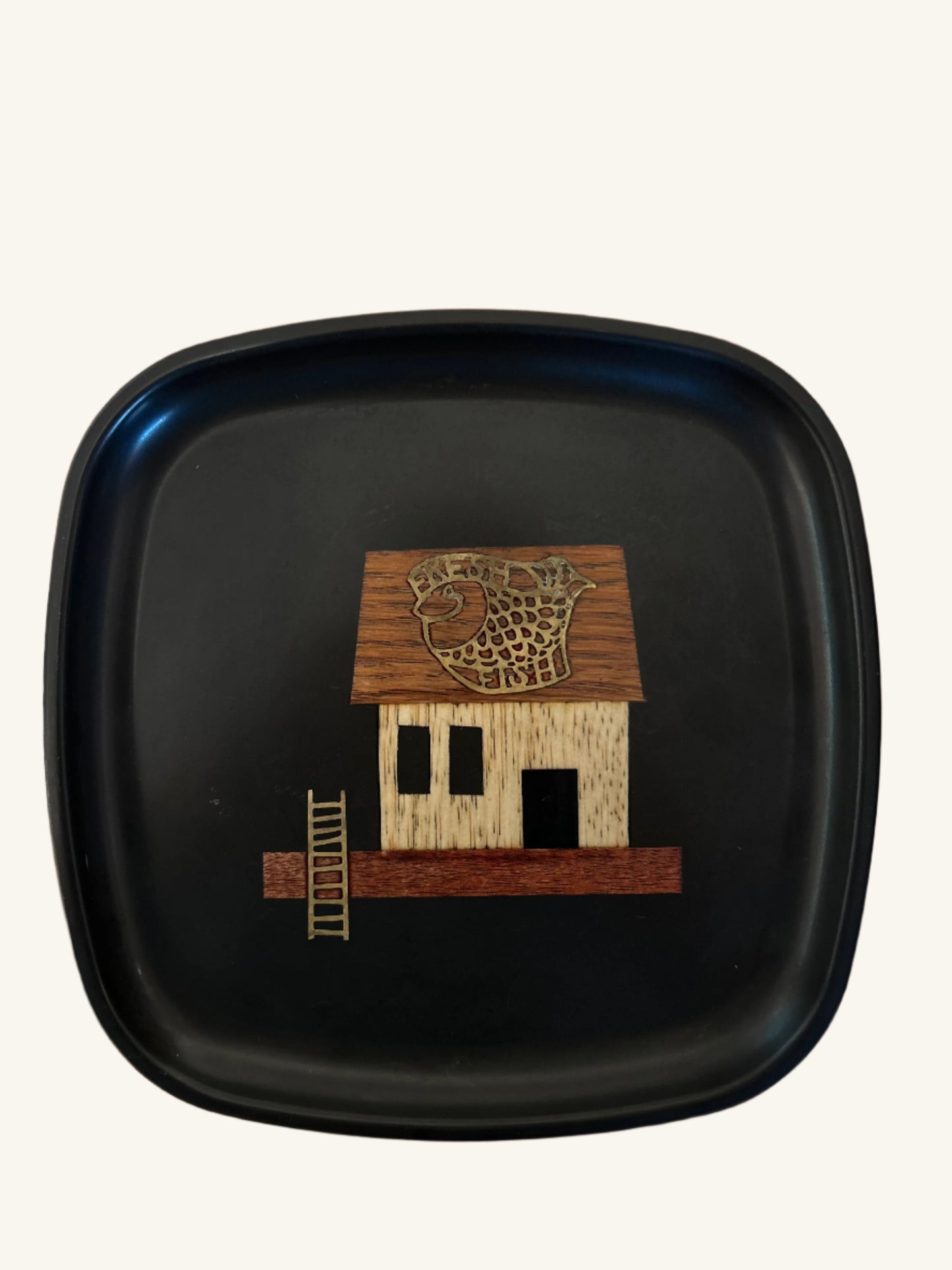 Vintage Couroc of Monterey Dish (House)