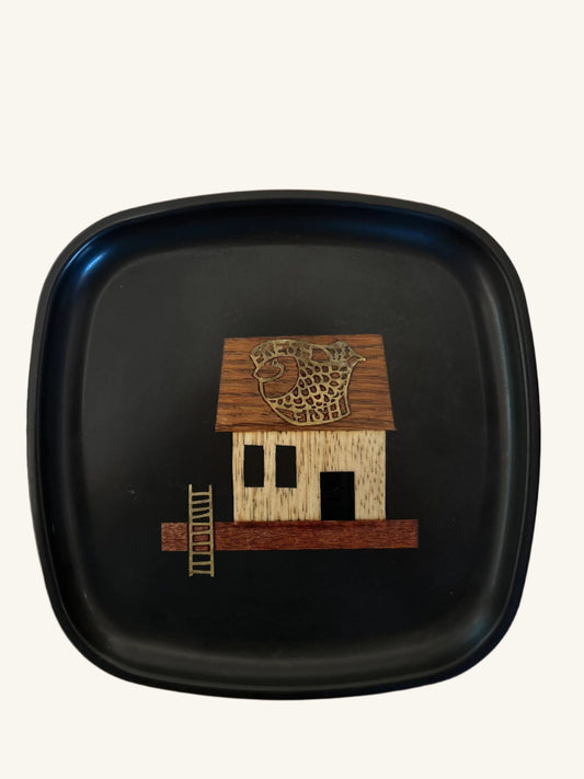 Vintage Couroc of Monterey Dish (House)