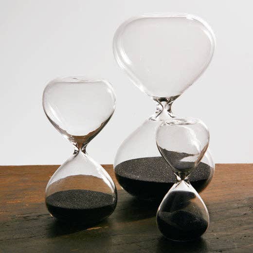 Hourglass/ Large/ 15min: Clear
