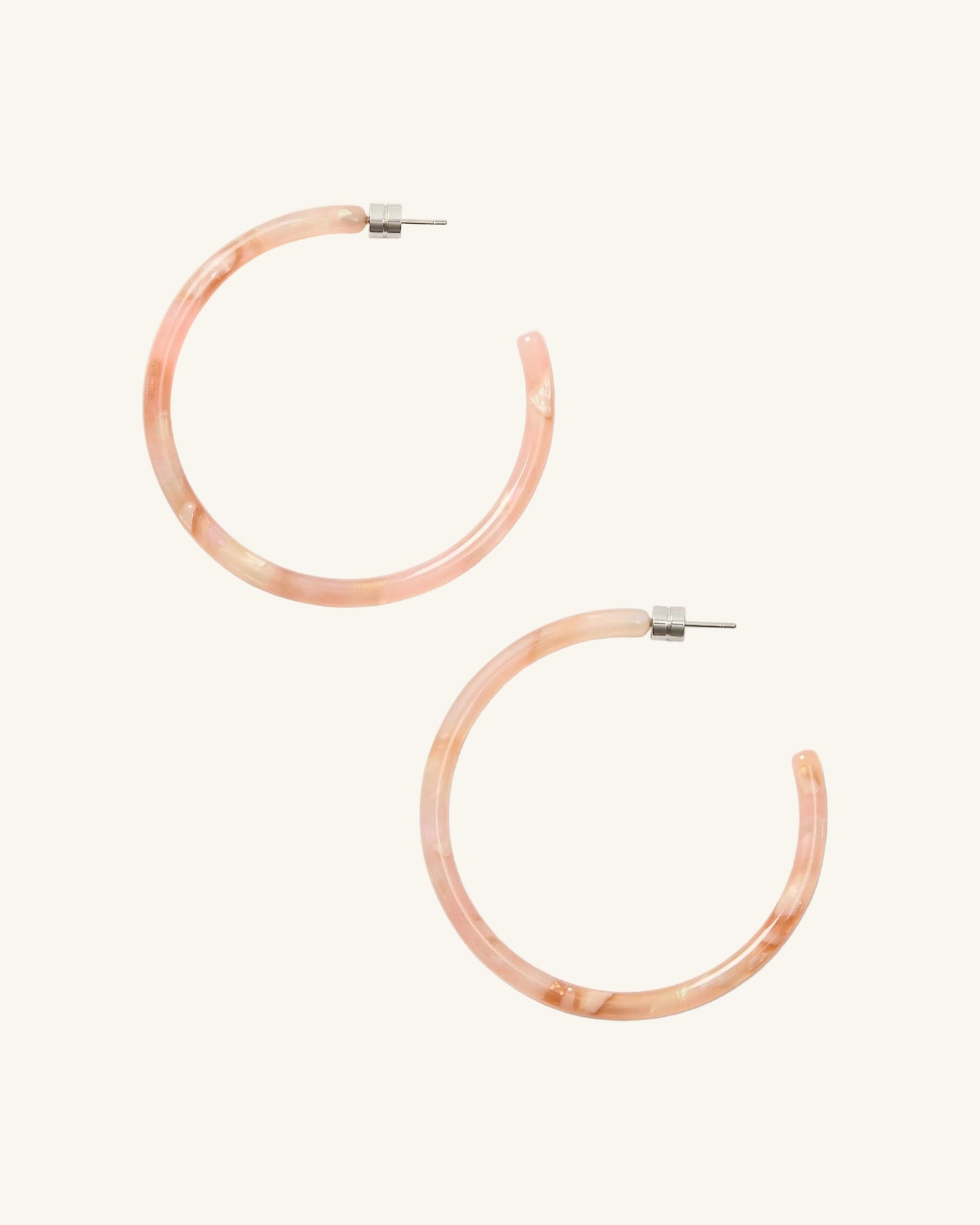 Large Hoops in Blossom