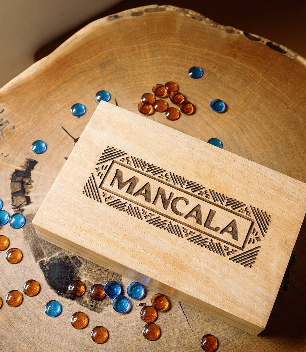 Mancala Wooden Game Set