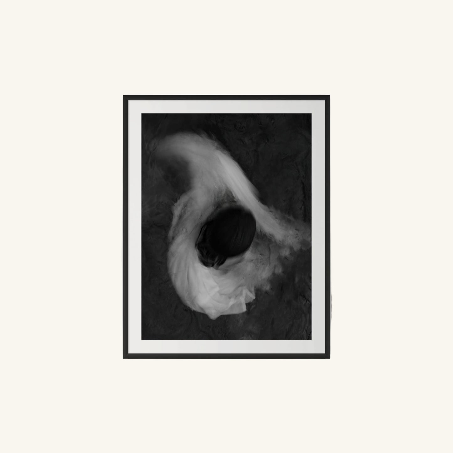 The Speechless Full Moon (framed)