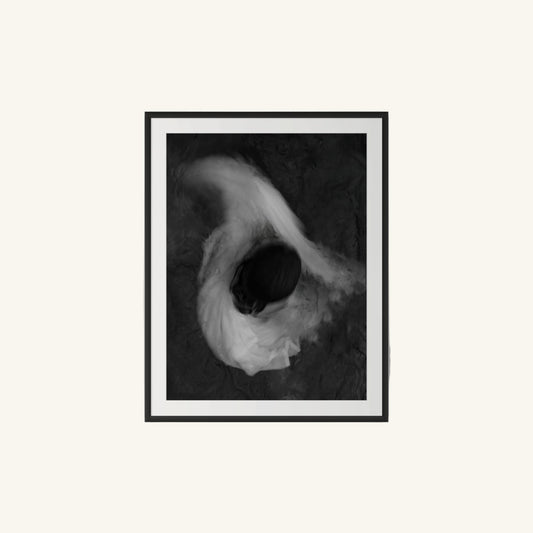 The Speechless Full Moon (framed)
