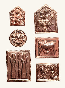 Hindu Patdi Amulet Small, India